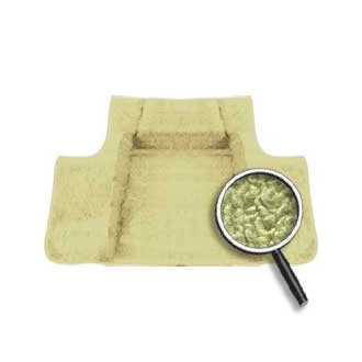 OER® - Ivy Gold Molded Loop Replacement Trunk Area Carpet