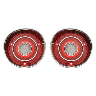 OER® - Driver and Passenger Side Replacement Backup Light Lenses