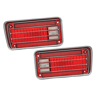 OER® - Driver and Passenger Side Replacement Tail Light Lenses