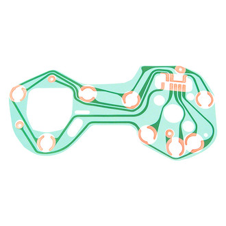 OER® - Tic-Toc-Tach Circuit Board