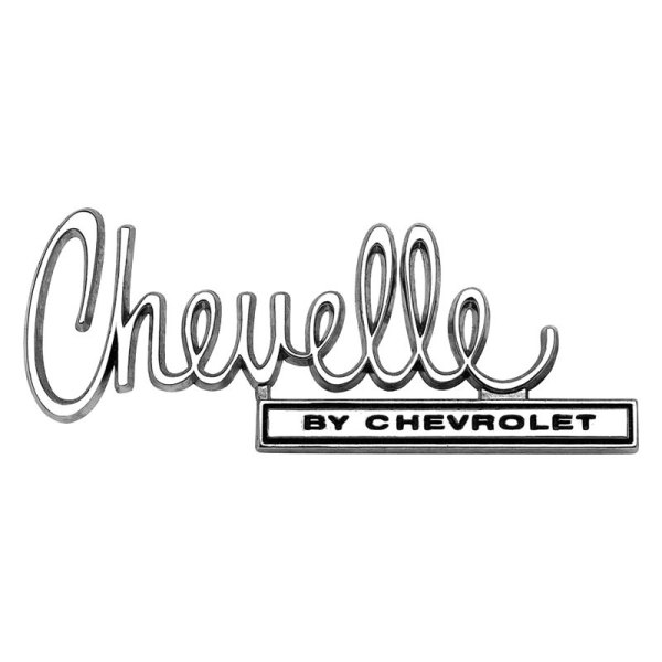 OER® - "Chevelle by Chevrolet" Trunk Lid Emblem