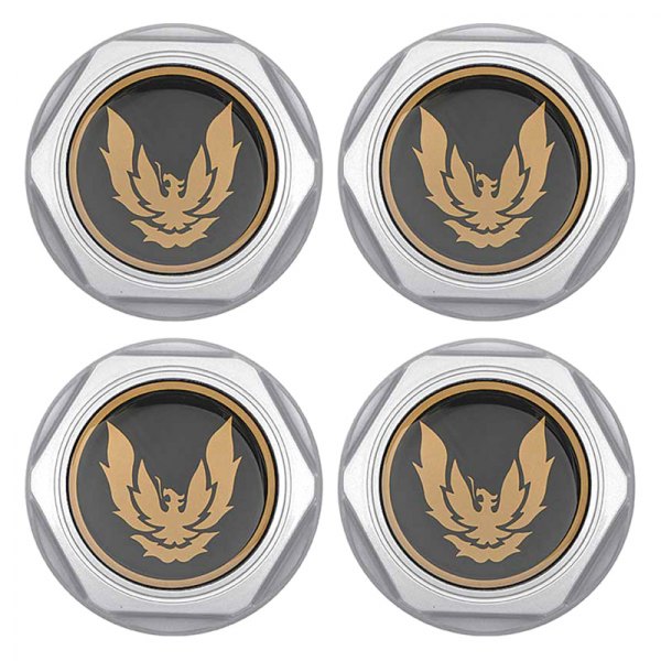 OER® - Silver Wheel Center Cap With Gold Silver Bird Logo