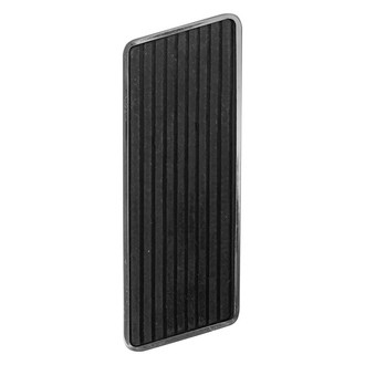 OER® - Rubber Accelerator Pedal Pad with Chrome Trim