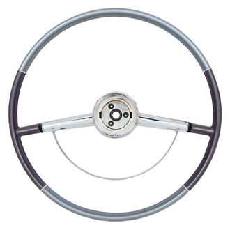 OER® - 2-Spoke Two-Tone Blue Steering Wheel with Horn Ring