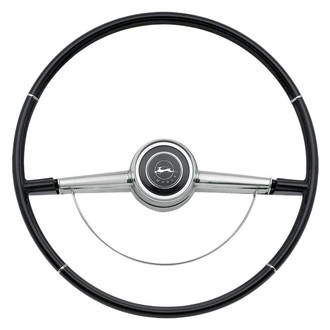 OER® - 2-Spoke Black Steering Wheel with Horn Ring
