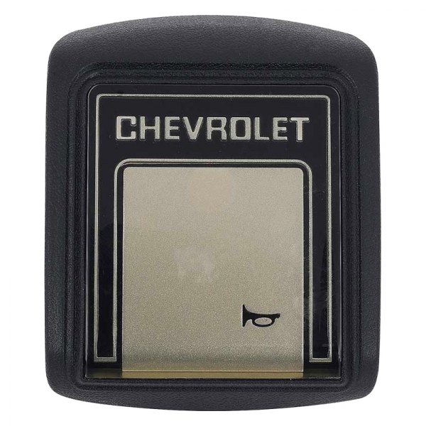 OER® - Horn Button Cap with Chevrolet Lettering for Deluxe Steering Wheel