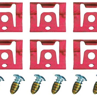 OER® - Rear Window Molding Clip Set