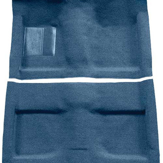 OER® - Ford Blue Molded Loop Replacement Passenger Area Carpet Kit