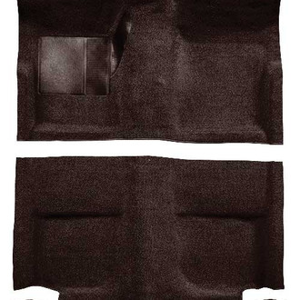 OER® - Dark Brown Molded Loop Replacement Passenger Area Carpet Kit