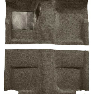 OER® - Parchment Molded Loop Replacement Passenger Area Carpet Kit with Mass Backing