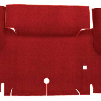 OER® - Red Molded Loop Replacement Trunk Area Carpet