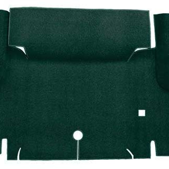 OER® - Dark Green Molded Loop Replacement Trunk Area Carpet