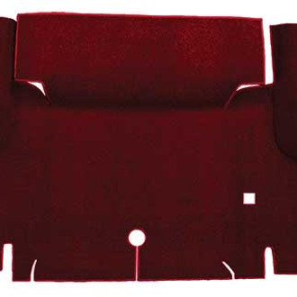 OER® - Maroon Molded Loop Replacement Trunk Area Carpet