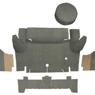 OER® - Parchment Molded Loop Replacement Trunk Area Carpet with Boards