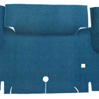 OER® - Ford Blue Molded Loop Replacement Trunk Area Carpet