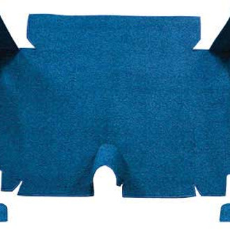 OER® - Medium Blue Molded Loop Replacement Trunk Area Carpet