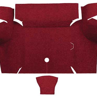 OER® - Maroon Molded Loop Replacement Trunk Area Carpet