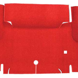 OER® - Red Nylon Loop Replacement Trunk Area Carpet
