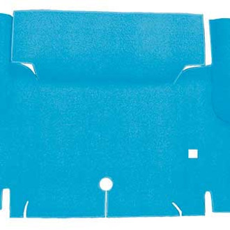 OER® - Light Blue Nylon Loop Replacement Trunk Area Carpet