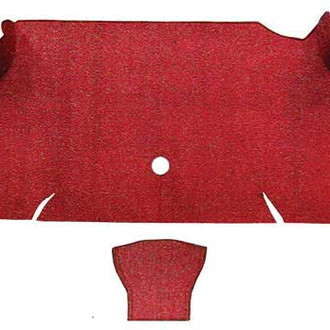 OER® - Red Molded Loop Replacement Trunk Area Carpet
