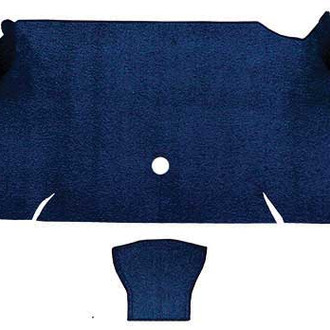 OER® - Dark Blue Molded Loop Replacement Trunk Area Carpet