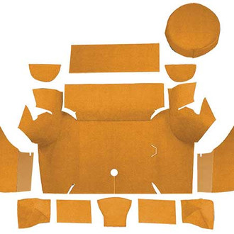 OER® - Medium Saddle Nylon Loop Replacement Trunk Area Carpet with Boards