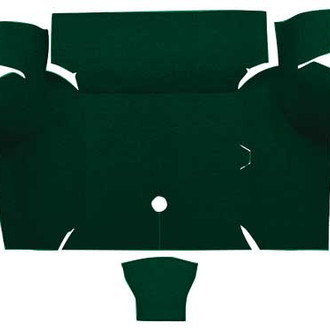 OER® - Dark Green Nylon Loop Replacement Trunk Area Carpet