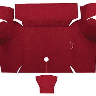 OER® - Maroon Nylon Loop Replacement Trunk Area Carpet