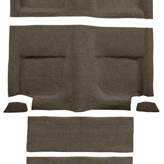 OER® - Parchment Molded Loop Replacement Passenger Area and Rear Fold Down Seat Carpet Set