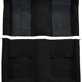 OER® - Black with Black Inserts Nylon Loop Replacement Carpet Kit with Mass Backing