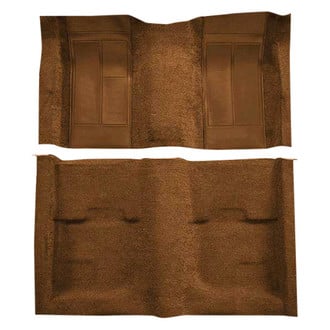OER® - Ginger Nylon Loop Replacement Passenger Area Carpet with 2 Ginger Inserts