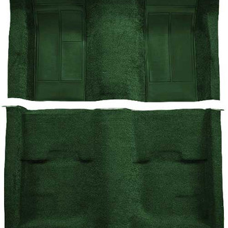 OER® - Green with Green Inserts Nylon Loop Replacement Passenger Area Carpet Kit