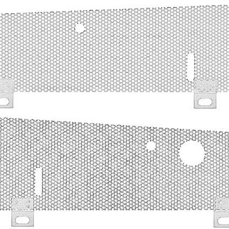 OER® - Cowl Vent Trash Guard Set