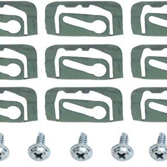 OER® - Back Window Molding Clips Set