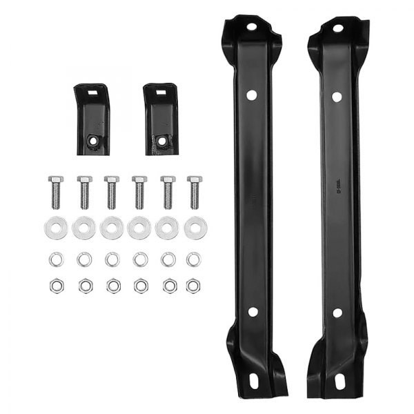 OER® - Front Driver and Passenger Side Inner and Outer Bumper Bracket Set