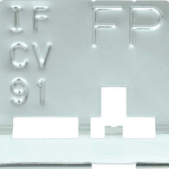 OER® - Radiator Tag Manual Trans (Code FP; IF CV 91)