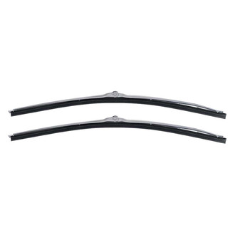 OER® - 18" Driver and 18" Passenger Side Silver With Recessed Wiper Blade Set