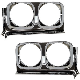 OER® - Driver and Passenger Side Headlight Bezel Set