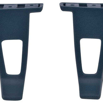 OER® - Bucket Seat Belt Guides, Dark Blue