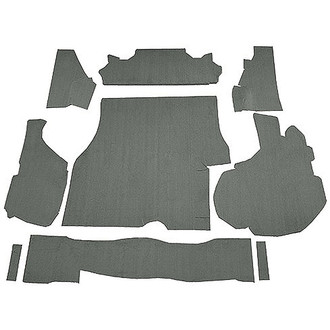 OER® - Dove Gray Molded Cut Pile Replacement Trunk Area Carpet with Boards