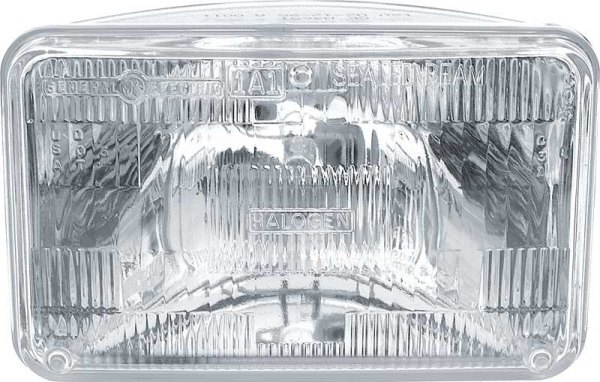 OER® - Replacement 4x6" Rectangular Chrome Headlight