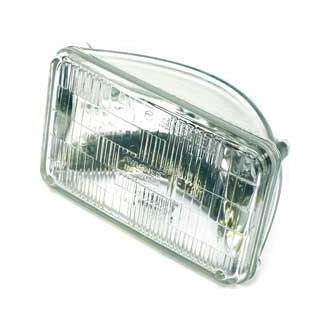 OER® - Replacement 4x6" Rectangular Chrome Headlight