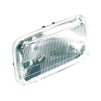 OER® - Replacement 3.7x6" Rectangular Chrome Headlight