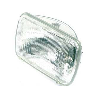 OER® - Replacement 7x6" Rectangular Chrome Headlight
