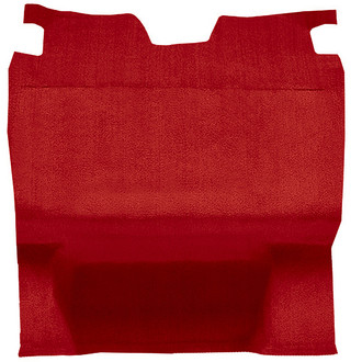 OER® - Flame Red Molded Cut Pile Replacement Cargo Area Carpet with Mass Backing