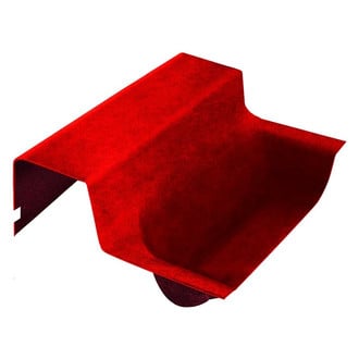 OER® - Red Molded Cut Pile Replacement Rear Cargo/Hatch Area Carpet