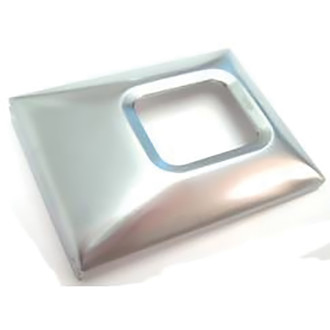 OER® IN6280Z - Seat Belt Brushed Buckle Cover, Large