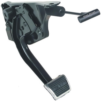 OER® - Parking Brake Pedal Assembly with Handle, Pedal Pad and Trim