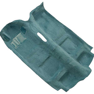 OER® - Jade/Silver Green Molded Cut Pile Replacement Passenger Area Carpet Kit