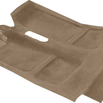 OER® - Medium Beige Molded Cut Pile Replacement Passenger Area Carpet Kit with Mass Backing